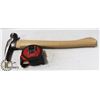 Image 1 : MILWAKEE HAMMER AND TAPE MEASURE