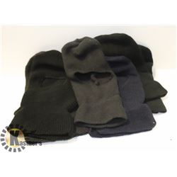 8 NEW BLACK WINTER BALACLAVAS