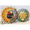 Image 1 : DECORATIVE SUN/MOON WALL HANGINGS