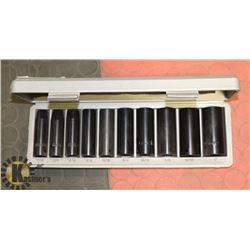 10PC SAE IMPACT SOCKET SET