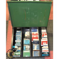 BIN OF OLD STOCK CAR SEALS
