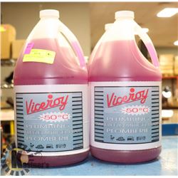 4 JUGS OF RV ANTIFREEZE