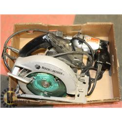 BLACK & DECKER CIRCULAR SAW AND DRILL