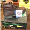 Image 1 : WORK ONE 6" ST. TOE WORK BOOT; MENS SIZE 14 EEE.