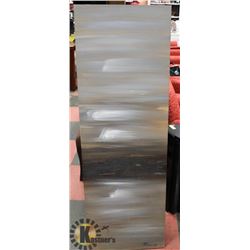 LARGE ABSTRACT CANVAS WALL ART SIGNED