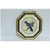 Image 1 : BLUE JAY PETIT POINT PICTURE 15" W X 17-1/2