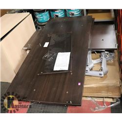 PALLET OF OFFICE FURNITURE AS IS