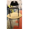 Image 1 : NEW 2 TONE ROUND TABLE WITH 1 OFFICE CHAIR
