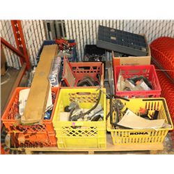 PALLET OF ASSORTED SHOP MISC.