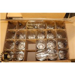 CASE OF 24 NEW 20 OZ BIG ROCK BEER GLASSES