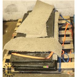 PALLET OF GRANITE COUNTERTOPS 3 ARE DAMAGED AS IS