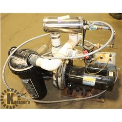 PUMP AND HEAT EXCHANGER FROM HOT TUB