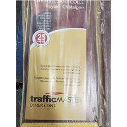 NEW GLUELESS LAMINATE FLOORING, ROYAL CHESTNUT.