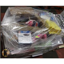 QUARTER PALLET OF ASSORTED DAMAGED STORE RETURN