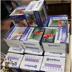 20 BOXES OF QUICK DECO DECORATIVE BRICK