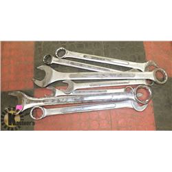 SET OF LARGE WRENCHES