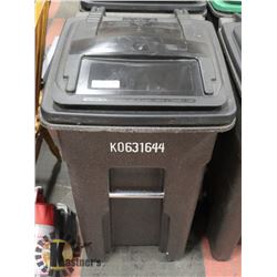 NEW TOTER BIN ON WHEELS WITH LID 120 LITER