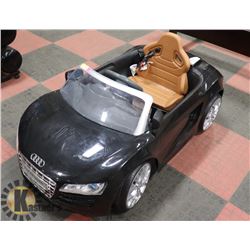 KIDS CAR - AUDI RS SPYDER - BLACK