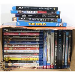 BOX OF BLUE RAY DISC