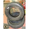 Image 1 : PAIR OF MISMATCHED TIRES 235/70R15