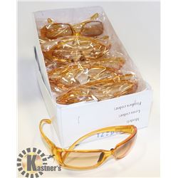 BOX OF ORANGE DESIGNER SUNGLASSES