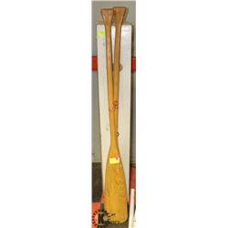 PAIR OF OLD OARS