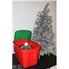 Image 1 : CHRISTMAS ORNAMENTS & TREE- ASSORTED