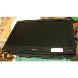 HAIER 22" LCD TV NO BASE NO REMOTE