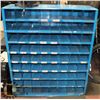 Image 1 : 64 SECTION METAL PARTS BIN, 35 X 12 X 42