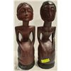 Image 1 : AFRICAN WOOD STATUES