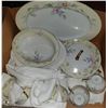 Image 3 : VINTAGE CHINA THUN BOHEMIASERVICE FOR 12 INCLUDES: