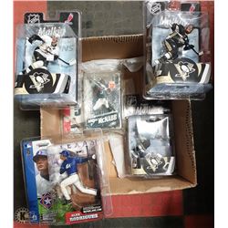 LOT OF 5 ASSORTED MCFARLANE COLLECTIBLE FIGURES