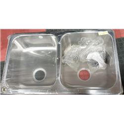 KINDRED DROP IN SINK/NEW STAINLESS STEEL