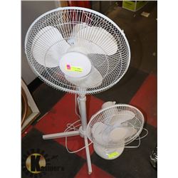 ONE FLOOR AND 1 TABLE FAN
