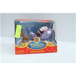RUDOLPH THE RED NOSE REINDEER  PULL AND GO