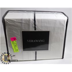 VERA WANG DESIGNER KING DUVET COVER SET