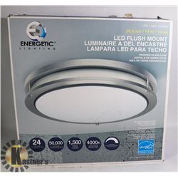 ENERGETIC LIGHTING 14" LED FLUSH MOUNT FIXTURE