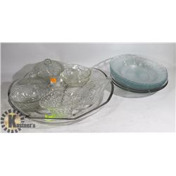 LARGE CEREAL BOWLS/LIDDED CANDY DISHES/SERVING