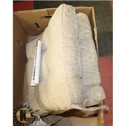 2 PACK WHITLEY WILLOW COMFORT CHAIR PADS