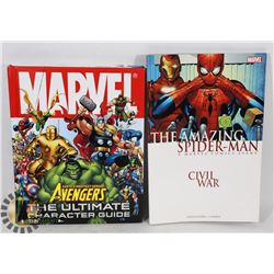 MARVEL AVENGERS ULTIMATE CHARACTER GUIDE AND