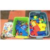 Image 1 : LARGE LOT OF MEGA BLOCKS