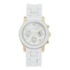 Image 5 : NEW MICHAEL KORS WHITE DIAL/BAND 40MM MSRP $375