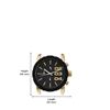 Image 7 : NEW DIESEL 46MM GOLD BLACK TONE 3-CHRONO MSRP $367