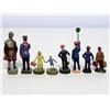 Image 2 : Model Railroad: 8 Kaolin Figurines