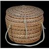 Image 1 : Mt. Currie Circular Lidded Carry Basket