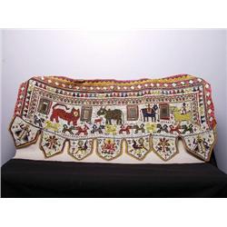 Old Beadwork Panel