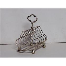 English Sheffield Plated Toast Rack