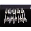 Image 1 : Sterling Silver Flatware: Luncheon Forks