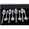 Image 1 : Sterling Silver Flatware: Tea Spoons