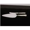 Image 1 : Sterling Silver Pie Slice and Butter Knife